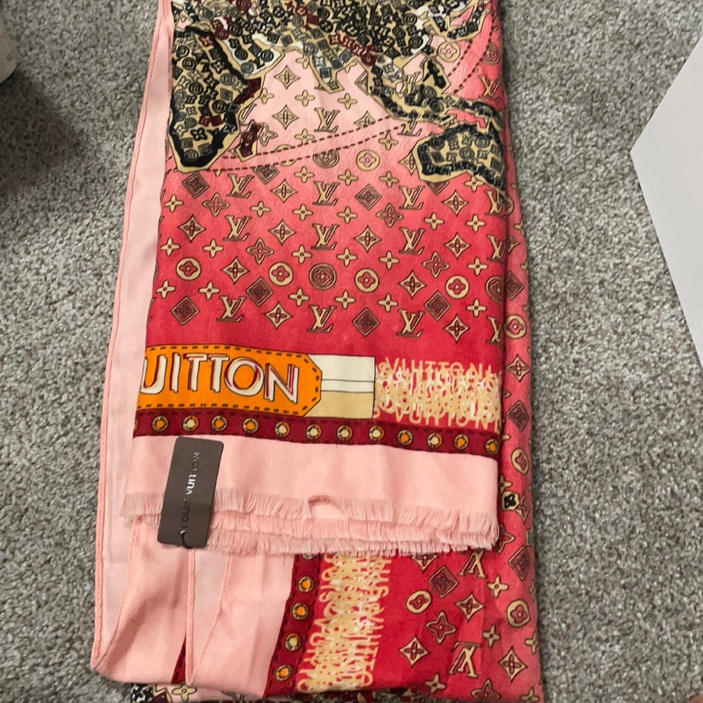 Louis Vuitton Printed Scarf